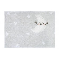 Lorena Canals skalbiamas kilimas "Mr Wonderful Happy Moon"